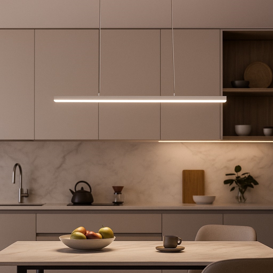 Brilagi - Κρεμαστό φωτιστικό LED σε καλώδιο PAXIS LED/30W/230V 120 cm λευκό