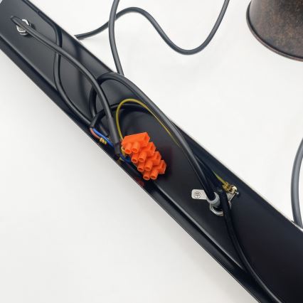 Brilagi - Κρεμαστό φωτιστικό LED σε καλώδιο RIDDY 4xE27/60W/230V χάλκινο/πατίνα