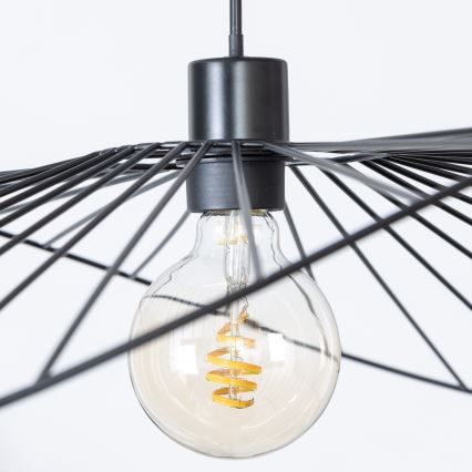 Brilagi - Κρεμαστό φωτιστικό LED σε σύρμα CERIA WIRE 1xE27/40W/230V 60x80 cm μαύρο