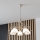 Brilagi - Κρεμαστό φωτιστικό LED με αλυσίδα ANTICO 5xE27/60W/230V 3000K λευκή πατίνα