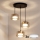 Brilagi - Κρεμαστό φωτιστικό LED με καλώδιο AURA LUX 3xGX53/13W/230V μαύρο/χρυσό