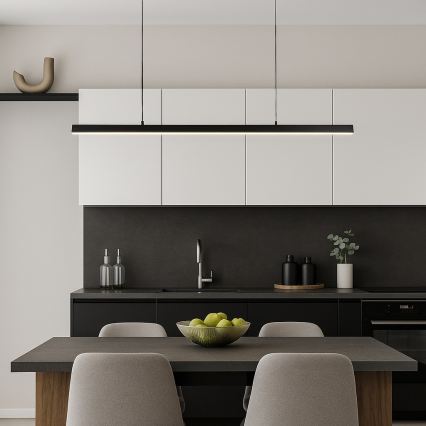 Brilagi - Κρεμαστό φωτιστικό LED με καλώδιο AXIS LED/30W/230V 120 cm μαύρο