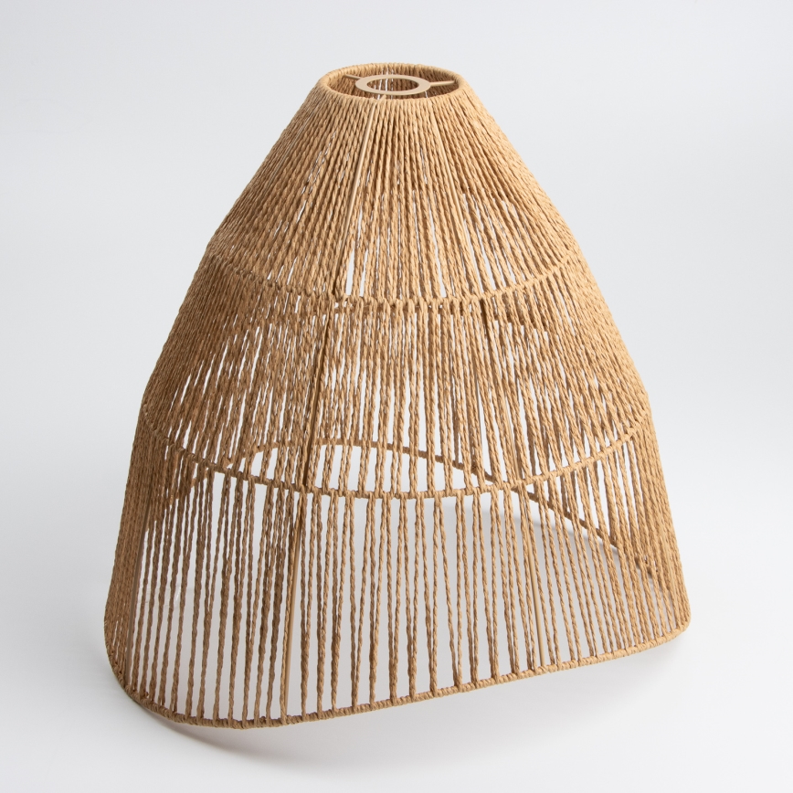 Brilagi - Κρεμαστό φωτιστικό LED με καλώδιο CERIA BOHO 1xE27/40W/230V Ø 50 cm καφέ