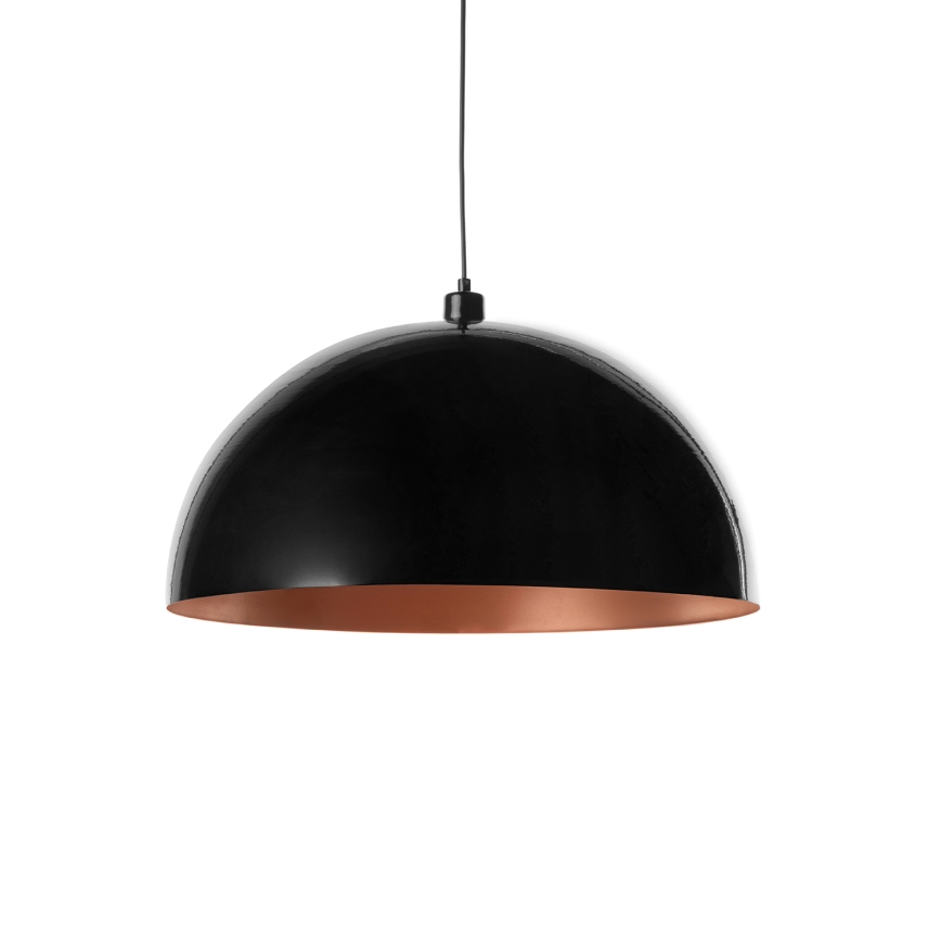 Brilagi - Κρεμαστό φωτιστικό LED με καλώδιο METALO 1xE27/40W/230V, διάμ. 40 cm, μαύρο/χάλκινο