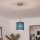 Brilagi - Κρεμαστό φωτιστικό LED με καλώδιο NUBILA 1xE27/60W/230V Ø 14 cm σε σκούρο μπλε
