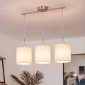 Brilagi - Κρεμαστό φωτιστικό LED με καλώδιο NUBILA 3xE27/60W/230V κρεμ