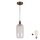 Brilagi - Κρεμαστό φωτιστικό LED με καλώδιο RETRO GLASS 1xE27/60W/230V Ø 14 εκ. χάλκινο/λευκό
