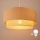 Brilagi - Κρεμαστό φωτιστικό LED με σχοινί BOHO BOBO 1xE27/60W/230V, διάμ. 40 εκ., πουά μπεζ/κρεμ