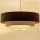 Brilagi - Κρεμαστό φωτιστικό LUNETA με καλώδιο, 3xE27/60W/230V, διάμ. 80 εκ., καφέ/μπεζ/κρεμ