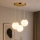 Brilagi - Κρεμαστό φωτιστικό MILO με καλώδιο 3xE27/60W/230V, χρυσό