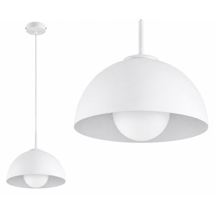 BRILAGI - Κρεμαστό φωτιστικό σε καλώδιο COSMO 1xE27/60W/230V διάμ. 30 cm λευκό/χρυσό