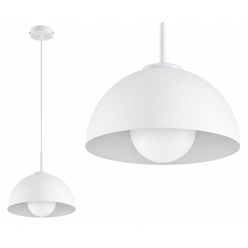 BRILAGI - Κρεμαστό φωτιστικό σε καλώδιο COSMO 1xE27/60W/230V διάμ. 30 cm λευκό/χρυσό
