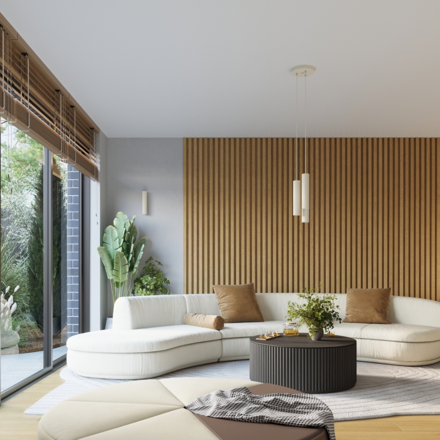 Brilagi - Κρεμαστό φωτιστικό σε καλώδιο CRESTO 3xGU10/10W/230V κρεμ