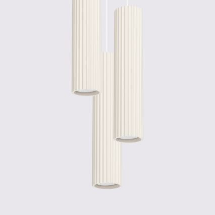 Brilagi - Κρεμαστό φωτιστικό σε καλώδιο CRESTO 3xGU10/10W/230V κρεμ