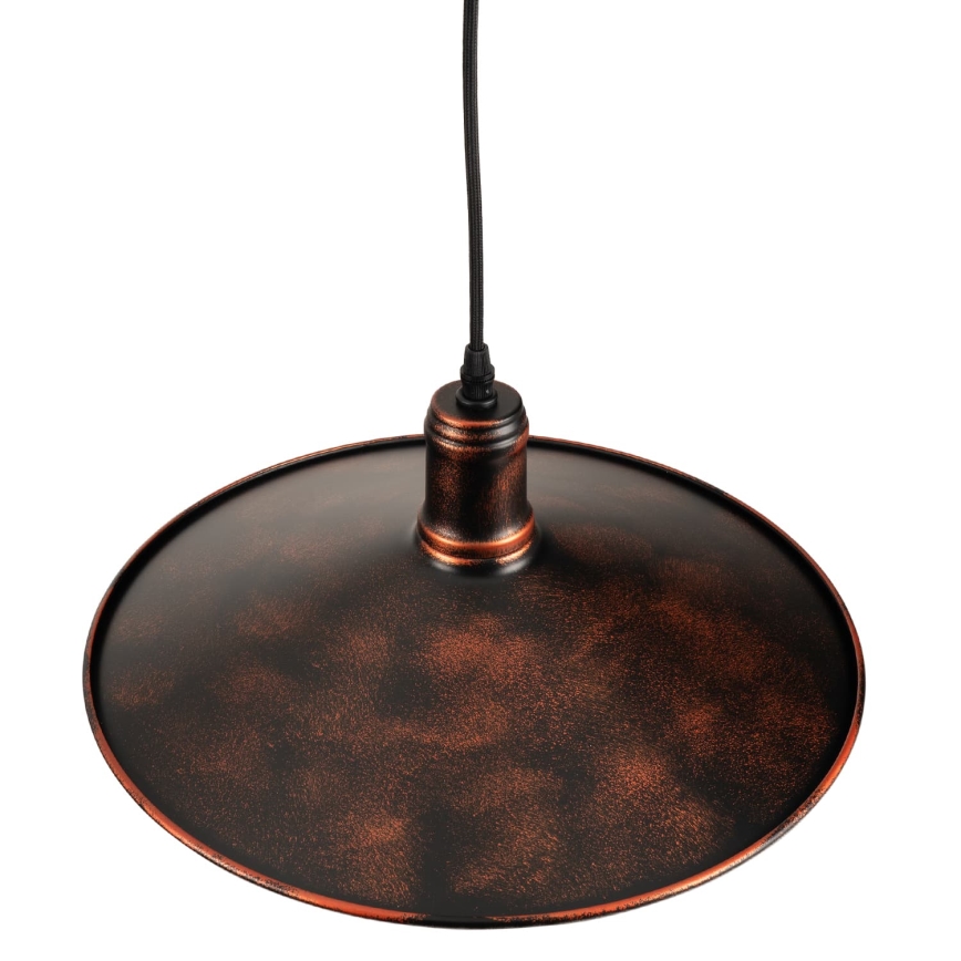 BRILAGI - Κρεμαστό φωτιστικό σε καλώδιο FORGE 1x E27 / 60W / 230V Ø 36 εκ. πατίνα/χάλκινο