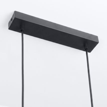 Brilagi - Κρεμαστό φωτιστικό σε καλώδιο SELE, 4x GU10, 30W, 230V, μαύρο