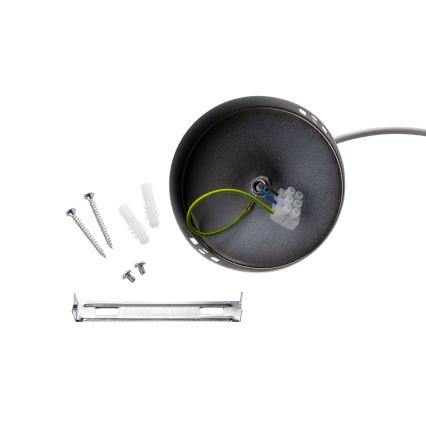 Brilagi - Κρεμαστό φωτιστικό σε καλώδιο WABI SABI 1xE27/40W/230V διάμ. 33 εκ. γκρι