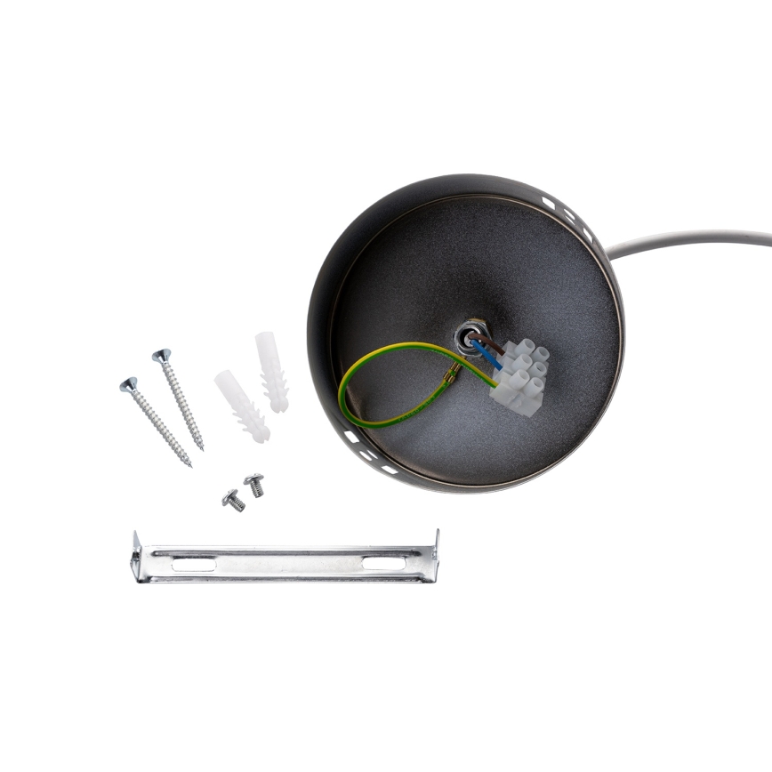 Brilagi - Κρεμαστό φωτιστικό σε καλώδιο WABI SABI 1xE27/40W/230V διάμ. 33 εκ. γκρι