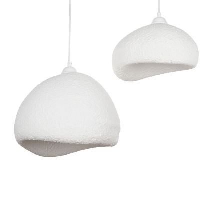 Brilagi - Κρεμαστό φωτιστικό σε καλώδιο WABI SABI 2xE27/40W/230V Ø 70 cm λευκό