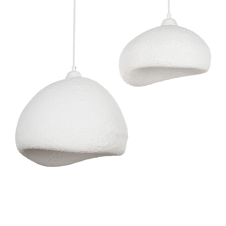 Brilagi - Κρεμαστό φωτιστικό σε καλώδιο WABI SABI 2xE27/40W/230V Ø 70 cm λευκό