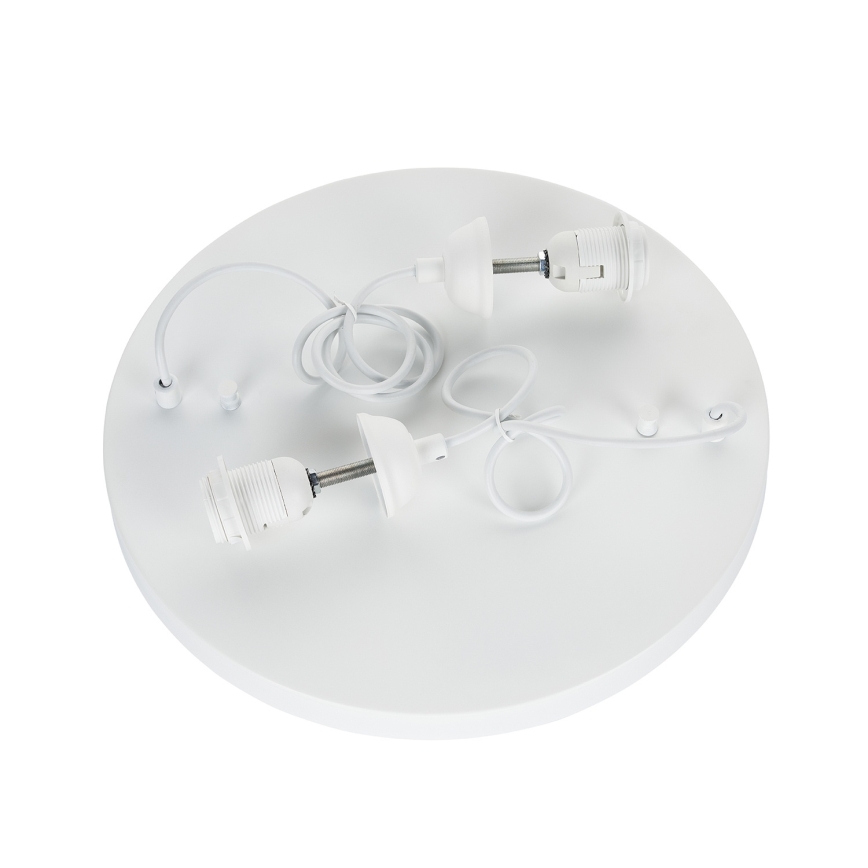Brilagi - Κρεμαστό φωτιστικό σε καλώδιο WABI SABI 2xE27/40W/230V Ø 70 cm λευκό