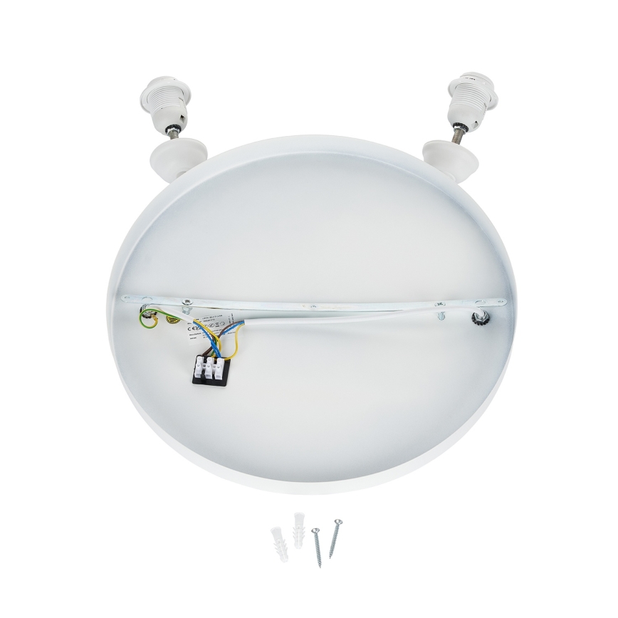 Brilagi - Κρεμαστό φωτιστικό σε καλώδιο WABI SABI 2xE27/40W/230V Ø 70 cm λευκό