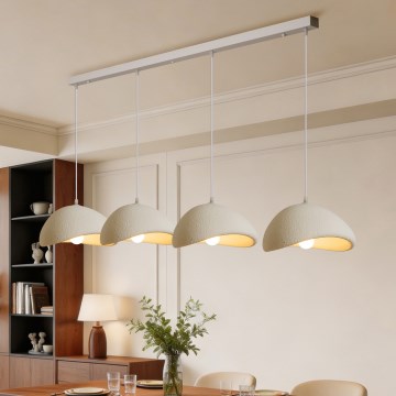 BRILAGI - Κρεμαστό φωτιστικό σε καλώδιο WABI SABI 4xE27/60W/230V λευκό