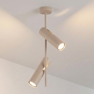 Brilagi - Κρεμαστό φωτιστικό σε ράβδο BRANCH 2xGU10/30W/230V μπεζ