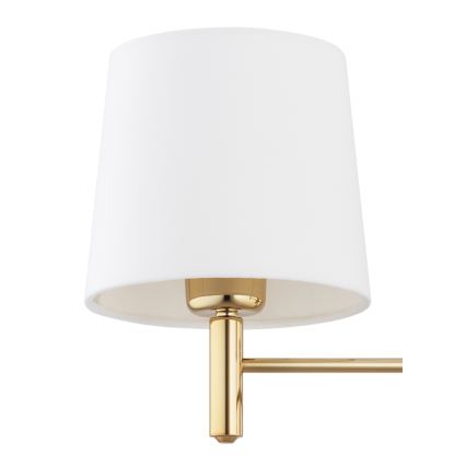 Brilagi - Κρεμαστό φωτιστικό σε ράβδο MONTE 3xE27/60W/230V εκρού/χρυσό