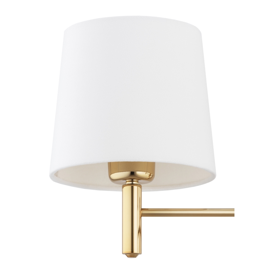 Brilagi - Κρεμαστό φωτιστικό σε ράβδο MONTE 3xE27/60W/230V εκρού/χρυσό