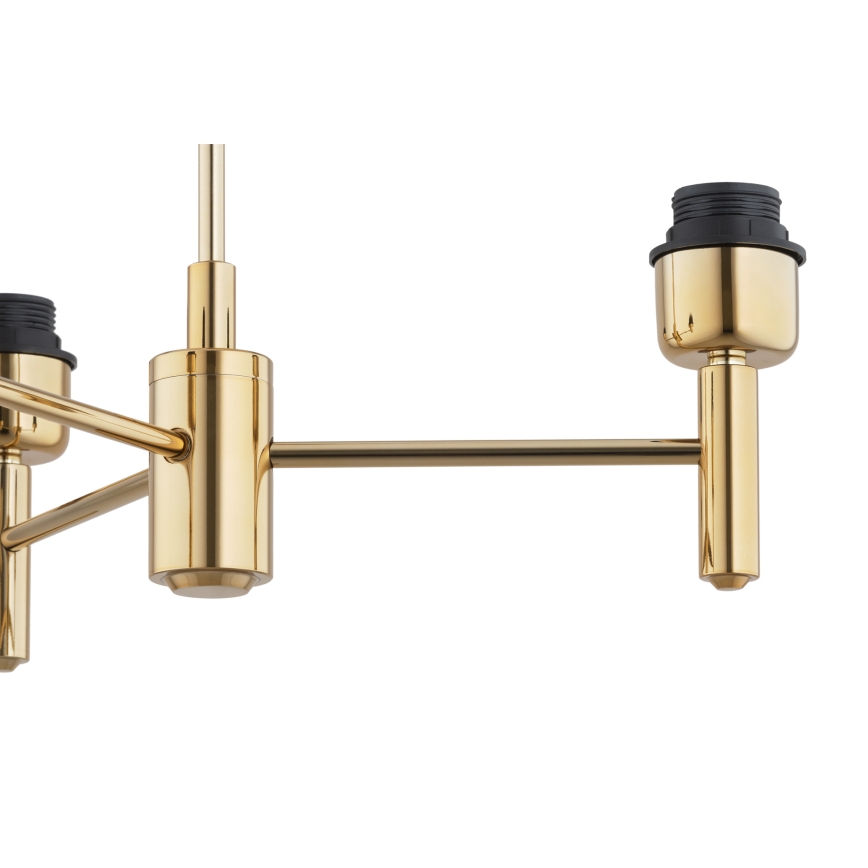 Brilagi - Κρεμαστό φωτιστικό σε ράβδο MONTE 3xE27/60W/230V εκρού/χρυσό