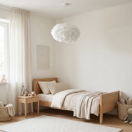 Brilagi - Κρεμαστό φωτιστικό SOLEAIR με καλώδιο 2xE27/40W/230V λευκό