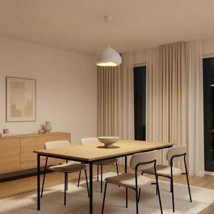 Brilagi - Κρεμαστό φωτιστικό WABI SABI με καλώδιο 1xE27/40W/230V Ø 32 cm λευκό