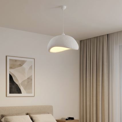Brilagi - Κρεμαστό φωτιστικό WABI SABI με καλώδιο, 1xE27/40W/230V, διάμ. 42 εκ., λευκό