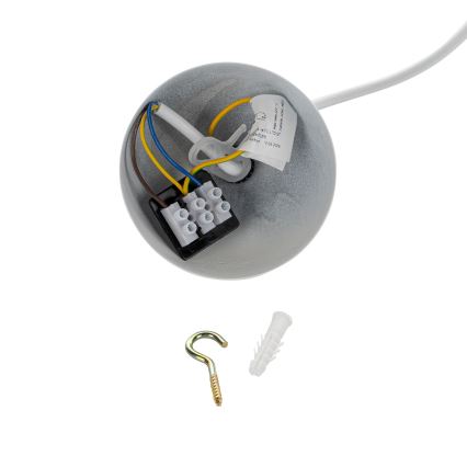 Brilagi - Κρεμαστό φωτιστικό WABI SABI με καλώδιο, 1xE27/40W/230V, διάμ. 42 εκ., λευκό