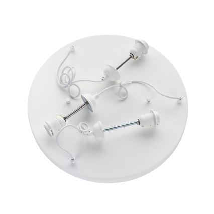 Brilagi - Κρεμαστό φωτιστικό WABI SABI με καλώδιο, 3xE27/40W/230V, Ø 82 cm, λευκό