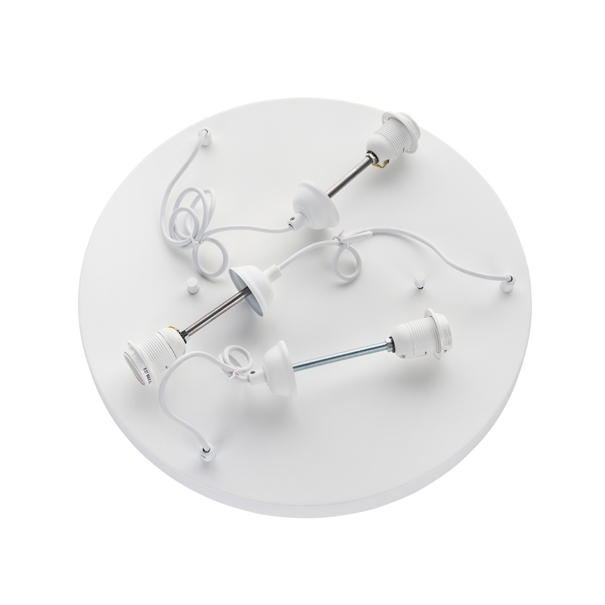 Brilagi - Κρεμαστό φωτιστικό WABI SABI με καλώδιο, 3xE27/40W/230V, Ø 82 cm, λευκό
