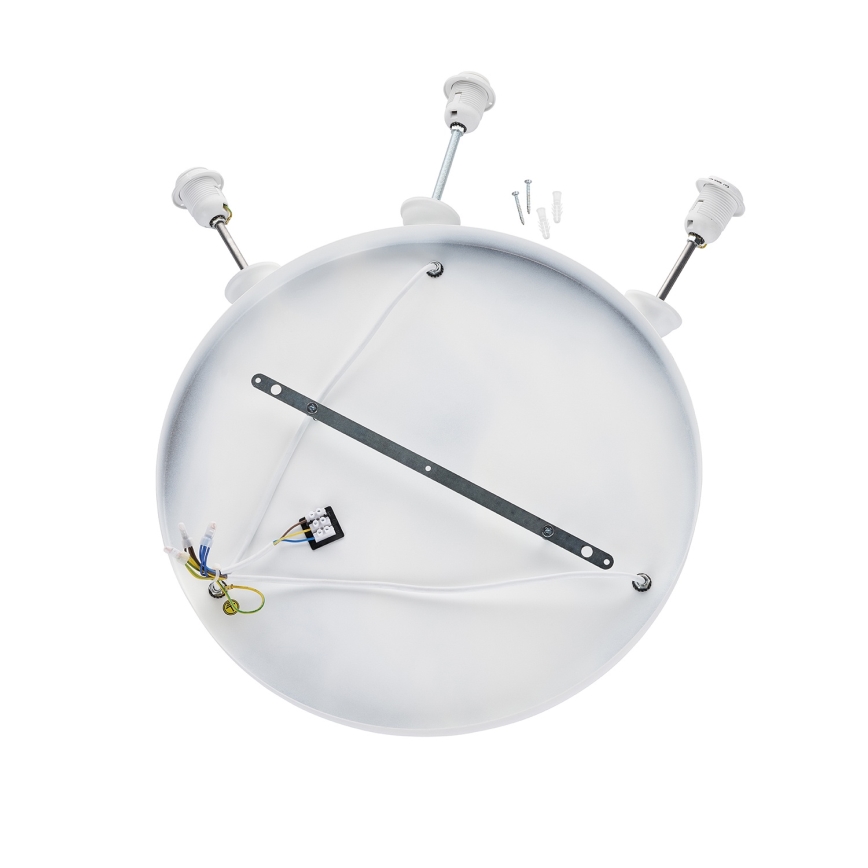 Brilagi - Κρεμαστό φωτιστικό WABI SABI με καλώδιο, 3xE27/40W/230V, Ø 82 cm, λευκό