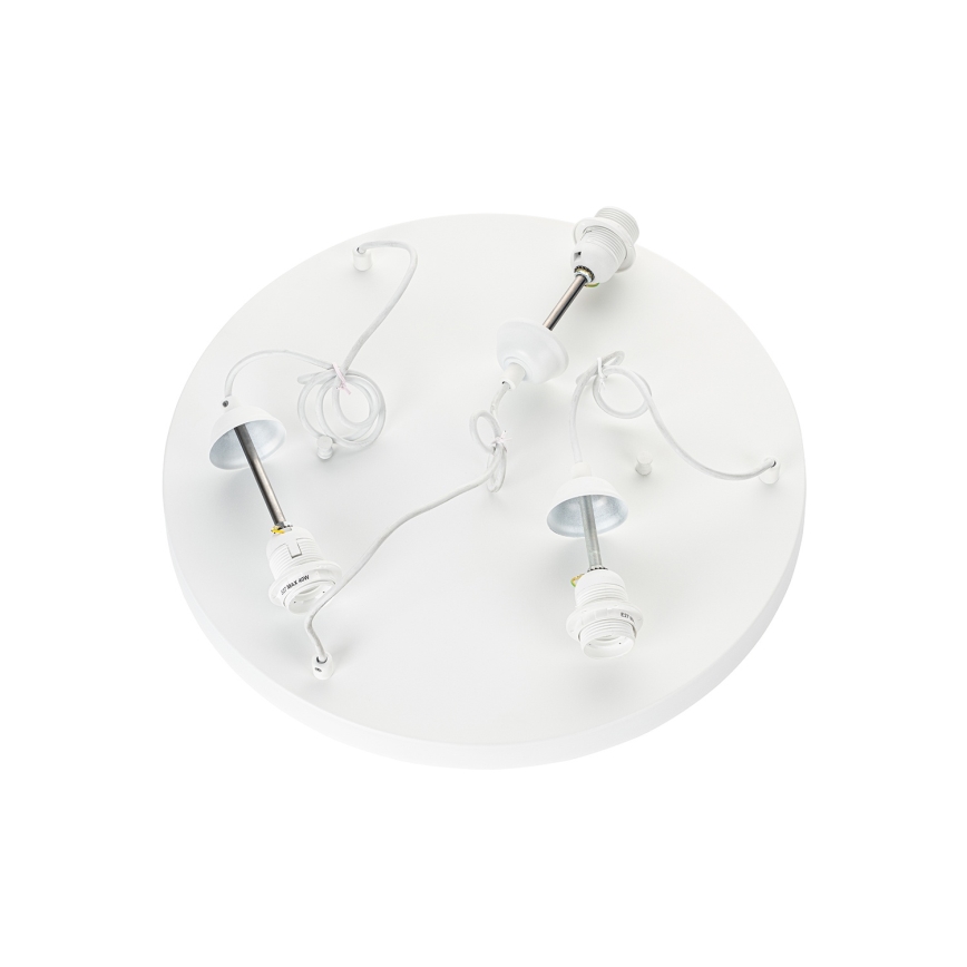 Brilagi - Κρεμαστό φωτιστικό WABI SABI με καλώδιο 3xE27/40W/230V, διάμ. 82 cm, λευκό