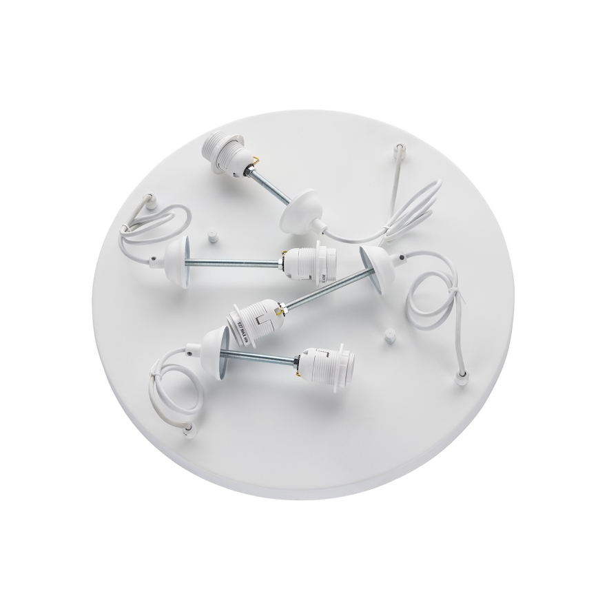 Brilagi - Κρεμαστό φωτιστικό WABI SABI με καλώδιο, 4xE27/40W/230V, Ø 95 cm, λευκό