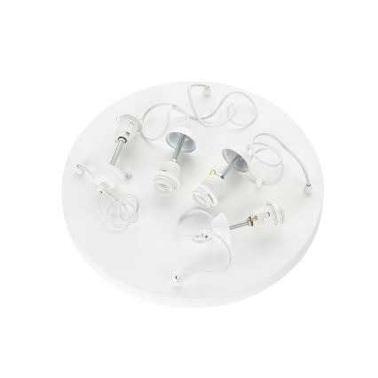 Brilagi - Κρεμαστό φωτιστικό WABI SABI με καλώδιο 4xE27/40W/230V, διάμετρος 90 cm, λευκό