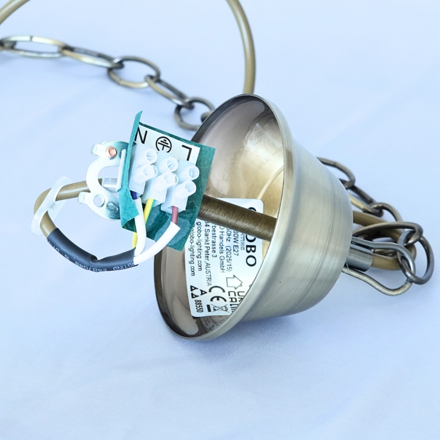 Brilagi - Κρεμαστό φωτιστικό με αλυσίδα NOSTALGIA 1xE27/60W/230V