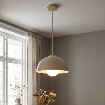 Brilagi - Κρεμαστό φωτιστικό με καλώδιο 1xE27/60W/230V διάμ. 30 εκ. μπεζ/χρυσό