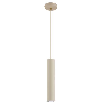 Brilagi - Κρεμαστό φωτιστικό με καλώδιο 1xGU10/15W/230V μπεζ/χρυσό