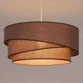 Brilagi - Κρεμαστό φωτιστικό με καλώδιο ARROW 1xE27/60W/230V διάμ. 45 cm καφέ