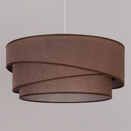 Brilagi - Κρεμαστό φωτιστικό με καλώδιο ARROW 1xE27/60W/230V διάμ. 45 cm καφέ