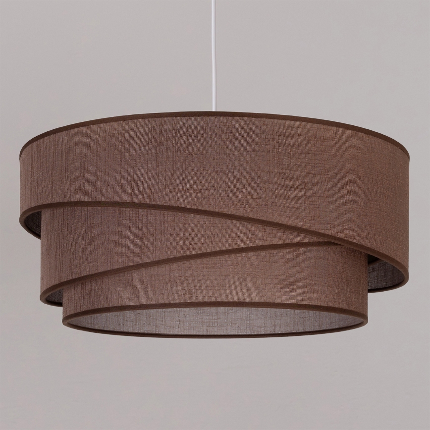 Brilagi - Κρεμαστό φωτιστικό με καλώδιο ARROW 1xE27/60W/230V διάμ. 45 cm καφέ