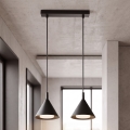 Brilagi - Κρεμαστό φωτιστικό με καλώδιο CONE DOUBLE 2xGX53/15W/230V μαύρο