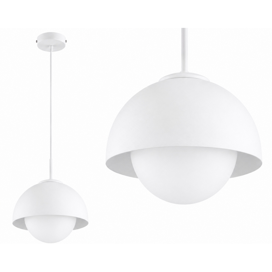BRILAGI - Κρεμαστό φωτιστικό με καλώδιο COSMO 1xE27/60W/230V Ø 18 cm λευκό