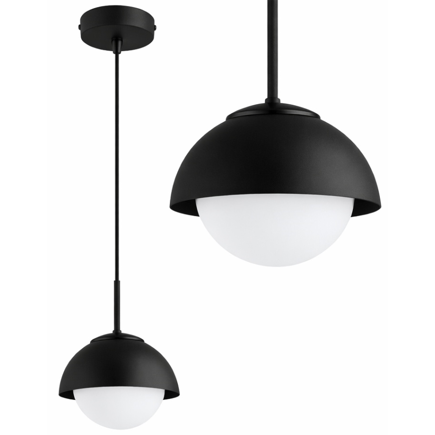 BRILAGI - Κρεμαστό φωτιστικό με καλώδιο COSMO 1xE27/60W/230V Ø 18 cm μαύρο